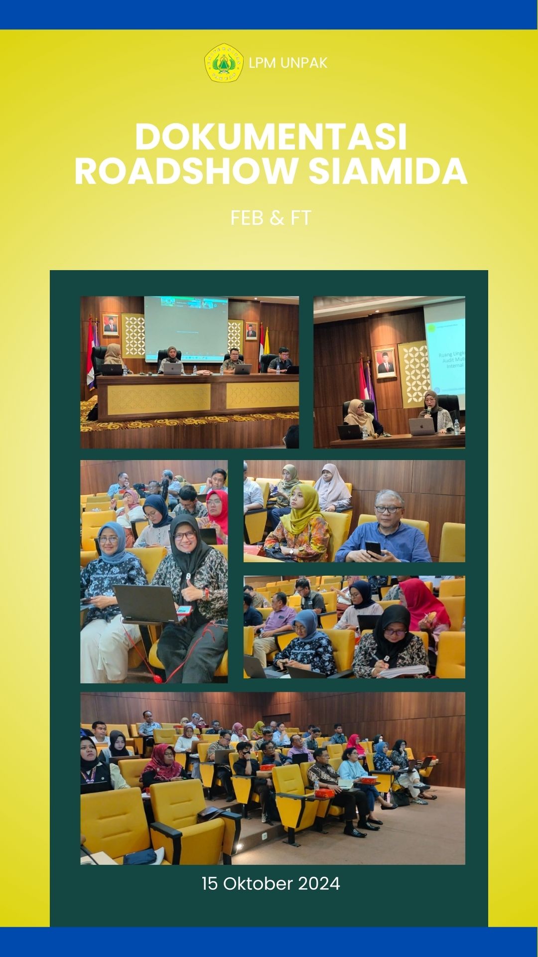 Roadshow Siamida FEB & FT - 15 Oktober 2024