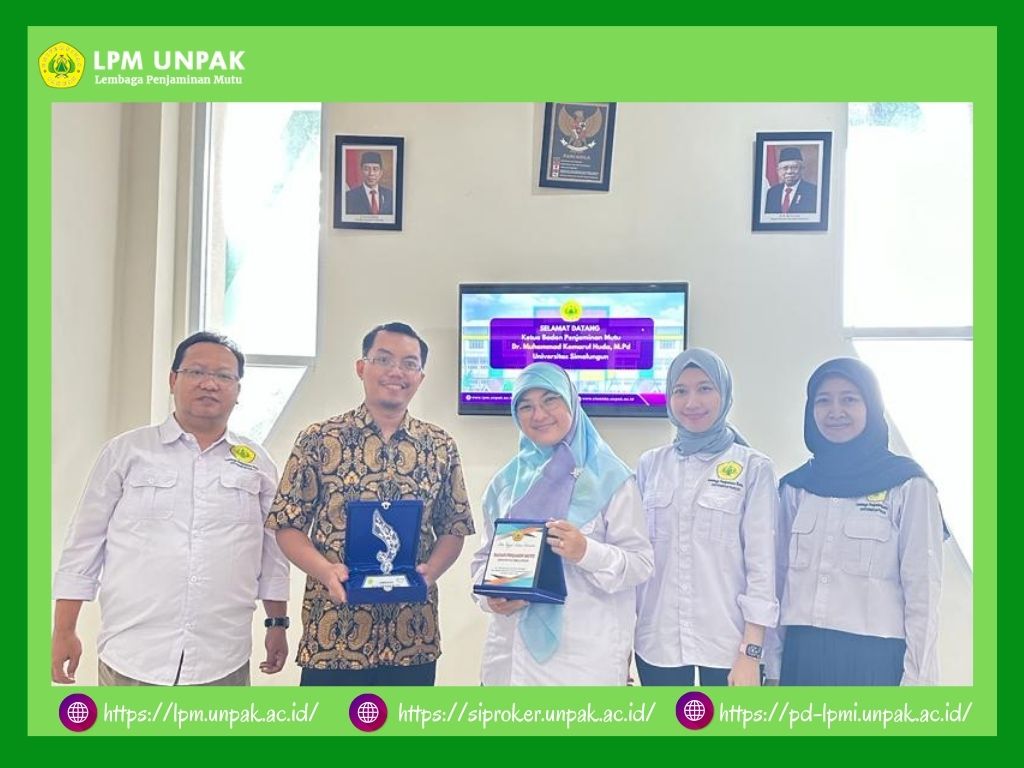 Benchmarking Badan Penjaminan Mutu Universitas Simalungun Ke Lembaga Penjaminan Mutu Universitas Pakuan, Bogor ,10 Oktober 2023