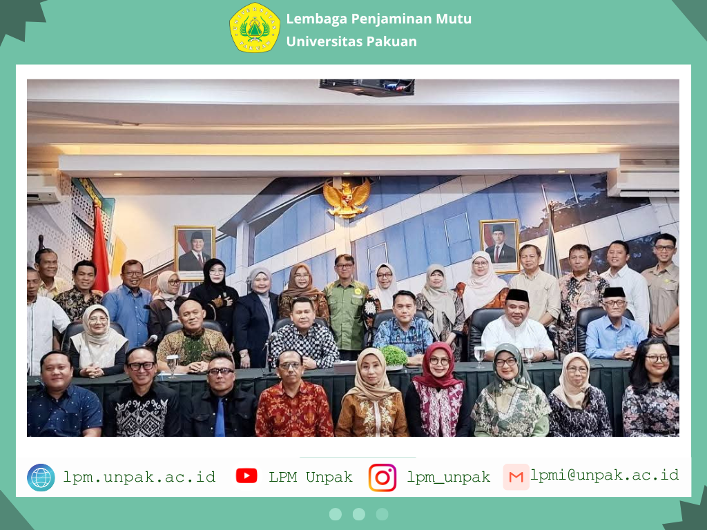 LPM Universitas Pakuan Mendukung Asesmen Lapang Prodi Ilmu Hukum Pascasarjana