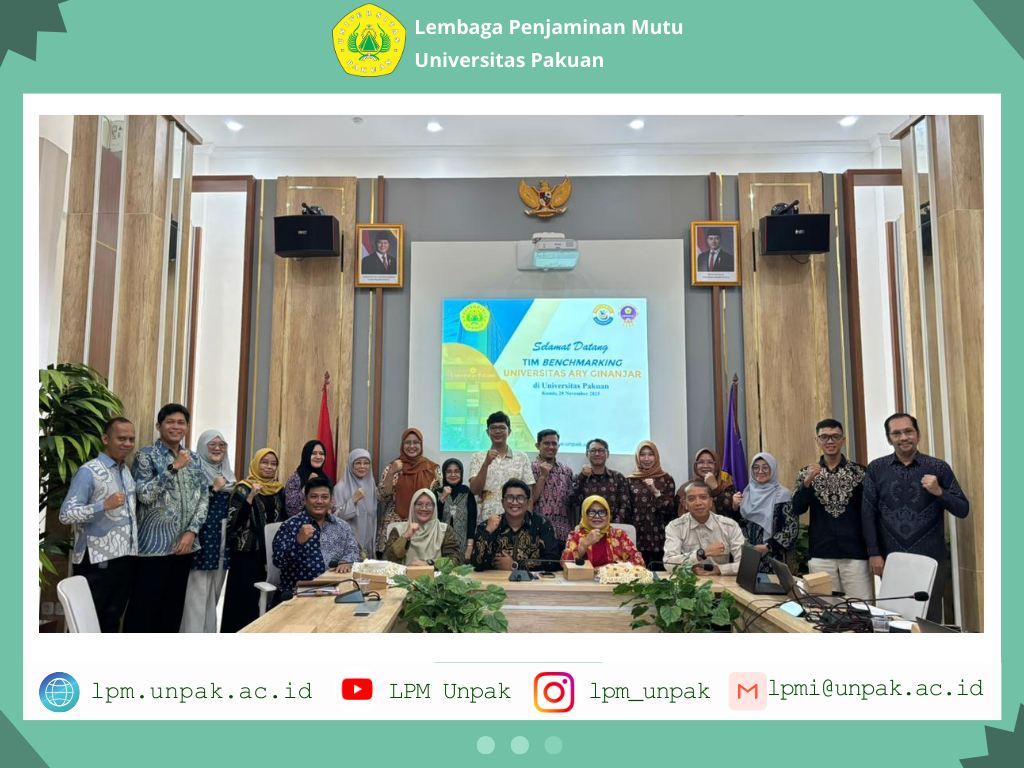 Penerimaan Studi Banding dari Universitas Ary Ginanjar