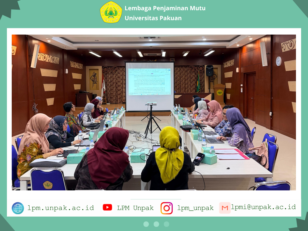 Pendampingan Persiapan Akreditasi prodi Farmasi - 3 Agustus 2026