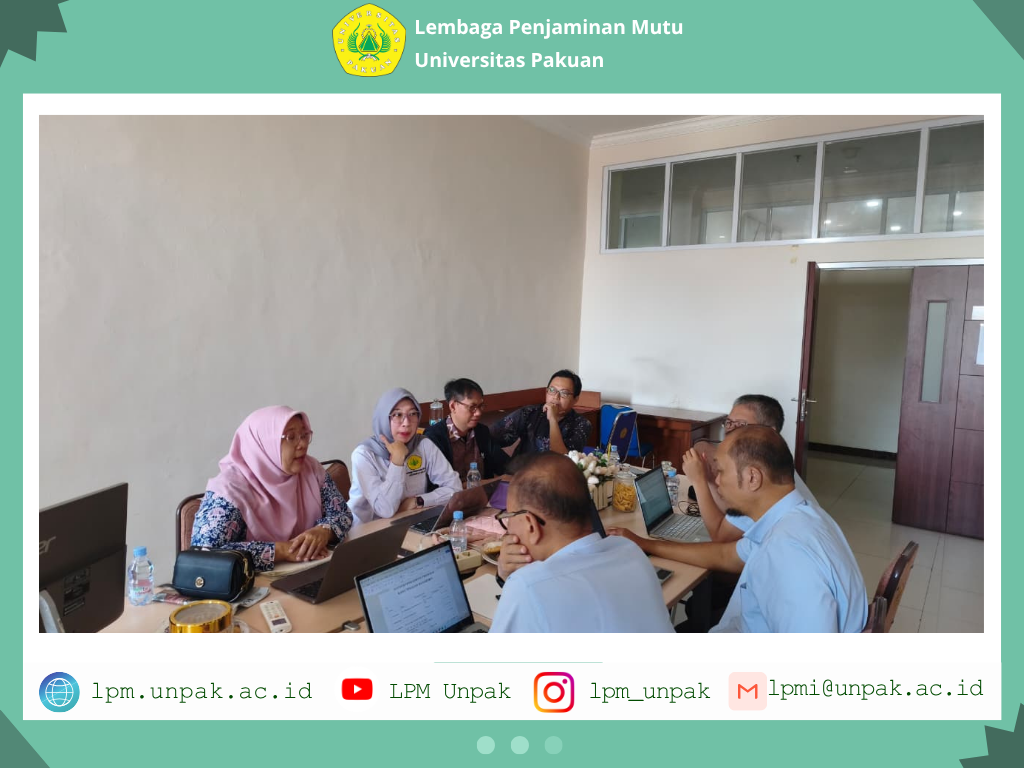 Diskusi dan Koordinasi Terkait Dokumen ISO – 13 April 2026