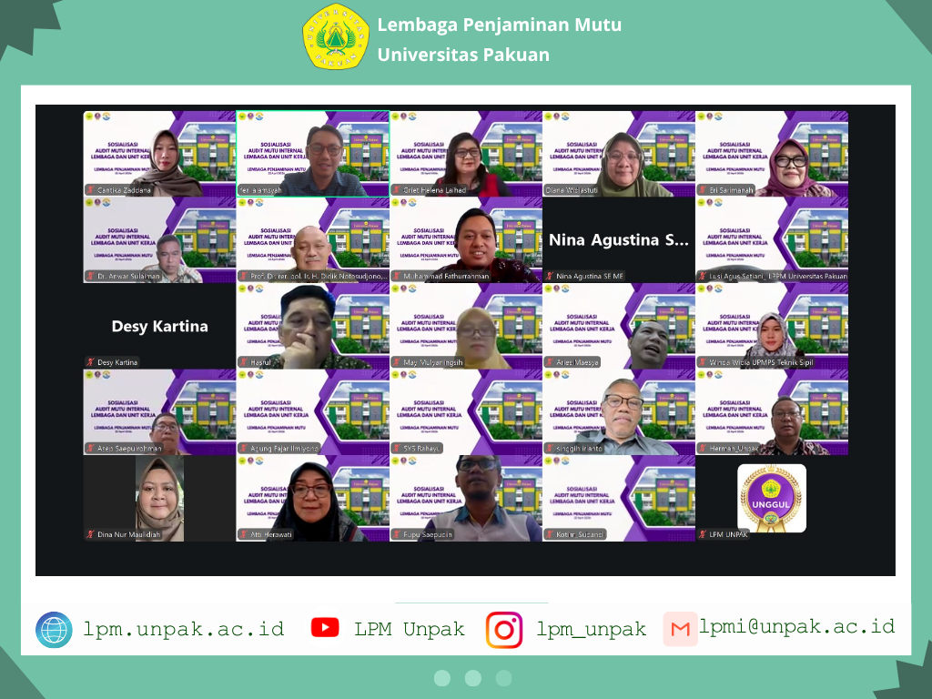 Sosialisasi Audit Mutu Internal (AMI) Unit/Lembaga – 22 April 2026