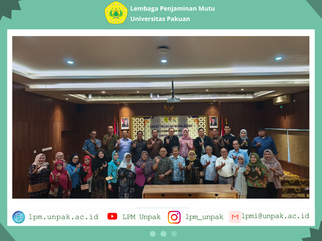 RTM Lembaga dan Unit Kerja Dan Pembahasan Hasil Audiensi dengan Warek - 29 Juni 2026