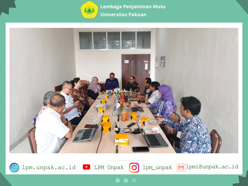 Undangan rapat koordinasi persiapan iso 9001:2015 dan ISO 21001:2025 - 03 Juni 2026