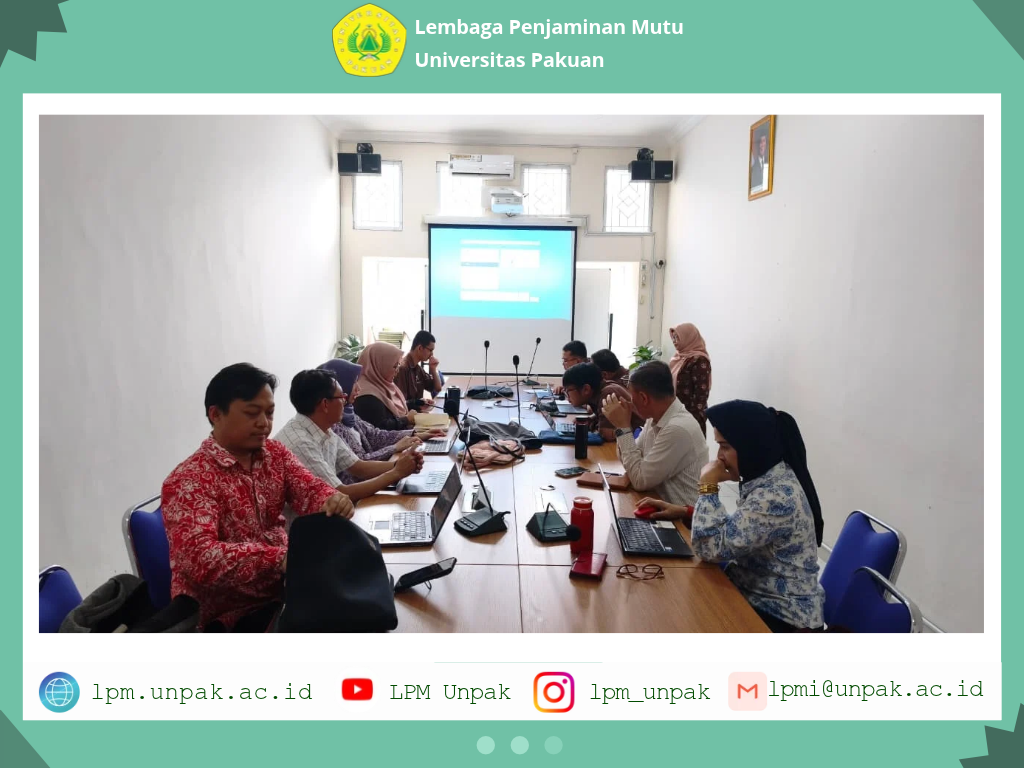 Rapat Koordinasi Penjaminan Mutu : SIAMIDA & SIAP