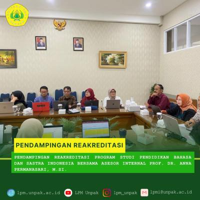 Pendampingan Reakreditasi Program Studi PBSI 